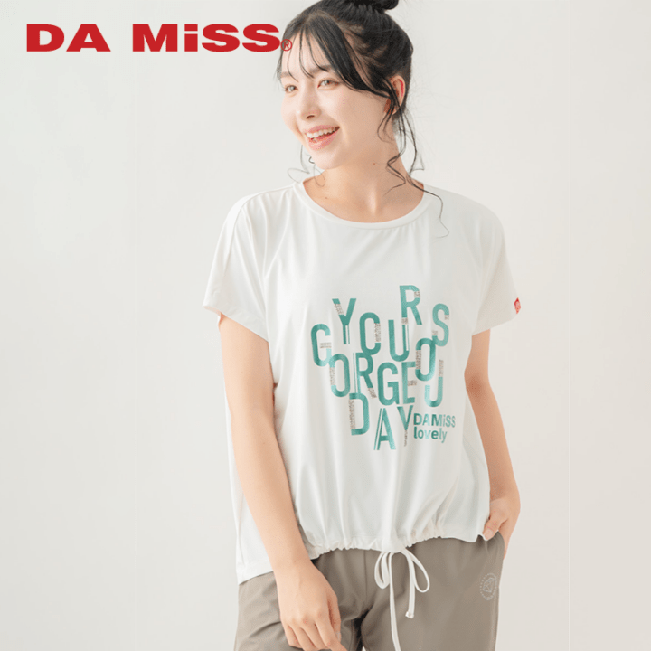 【先行割10％OFF】　メタルロゴプリントTシャツ ホワイト 1634-1490【8/17まで】