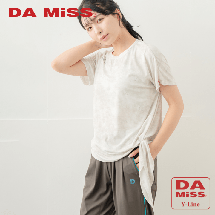 ランダムレター結びＴシャツ ホワイト 5634-1492