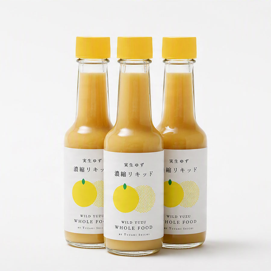 【3本セット】実生ゆず 濃縮リキッド 60ml x 3本