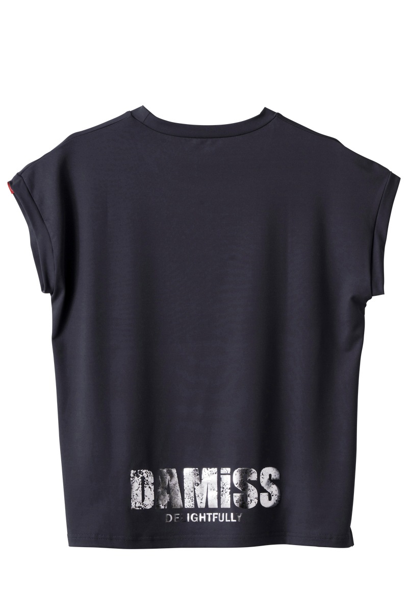 サイド&バックロゴTシャツ ボルドー 1434-1603