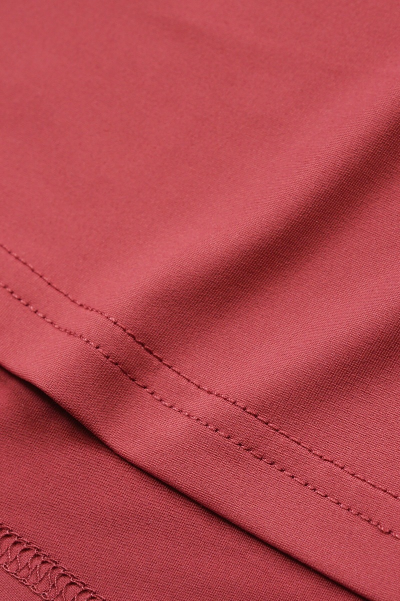 サイド&バックロゴTシャツ ボルドー 1434-1603