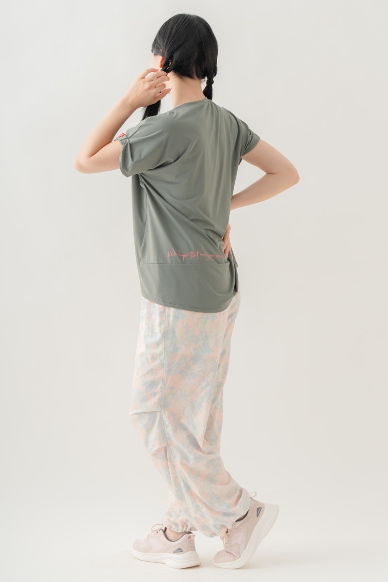 【先行割10％OFF】　MixハートストーンＴシャツ カーキ 1634-1489【8/17まで】