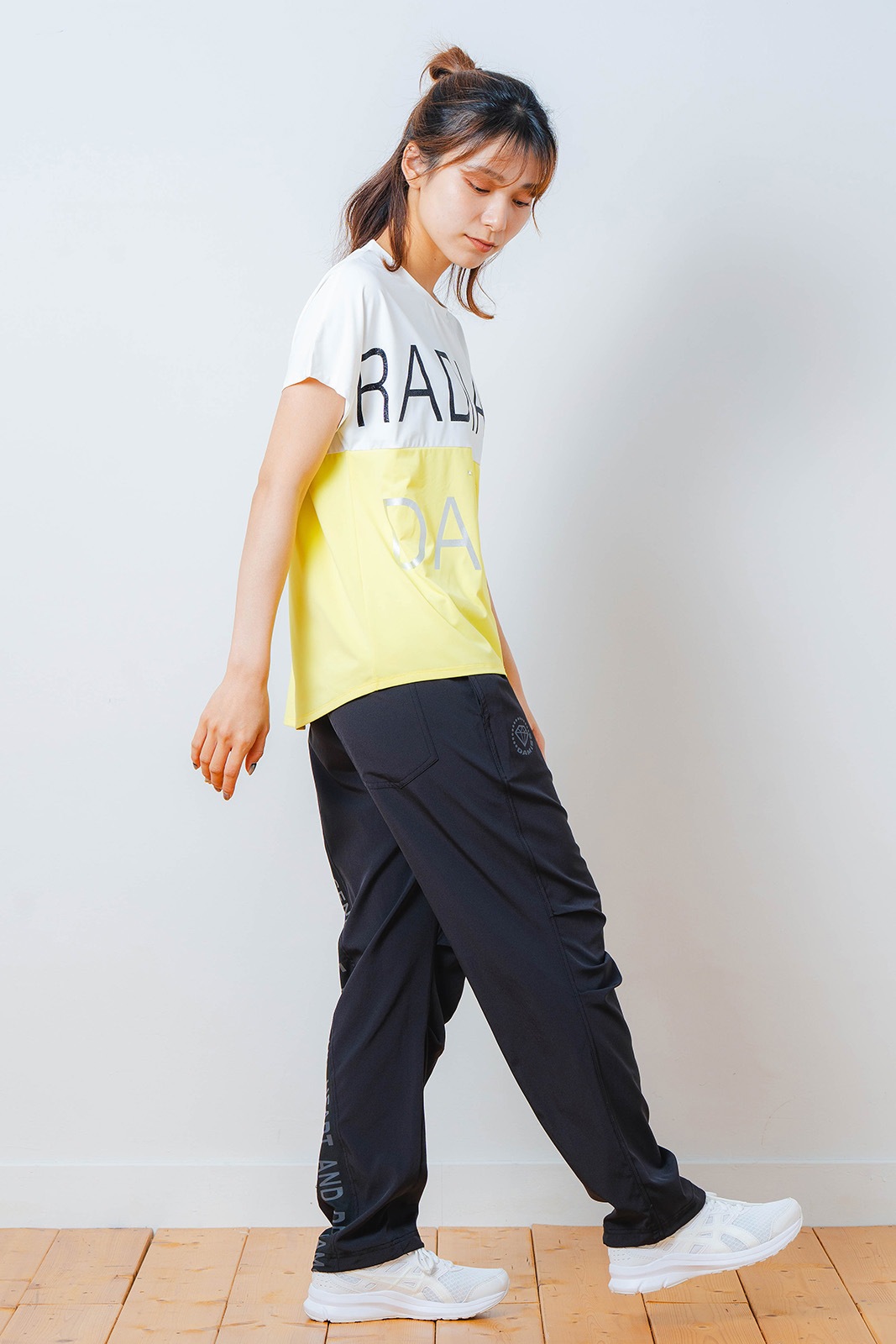 バイカラー Tシャツ  イエロー 1534-1614 