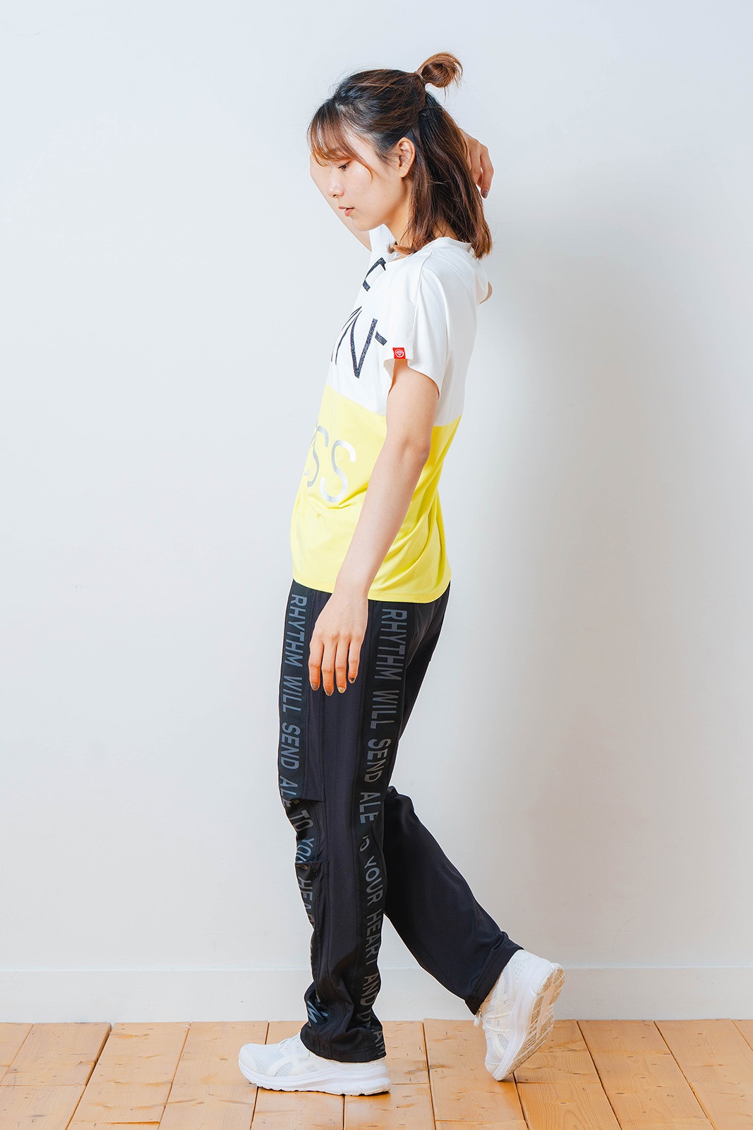 バイカラー Tシャツ  イエロー 1534-1614 