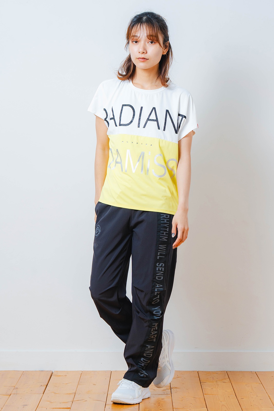 バイカラー Tシャツ  イエロー 1534-1614 