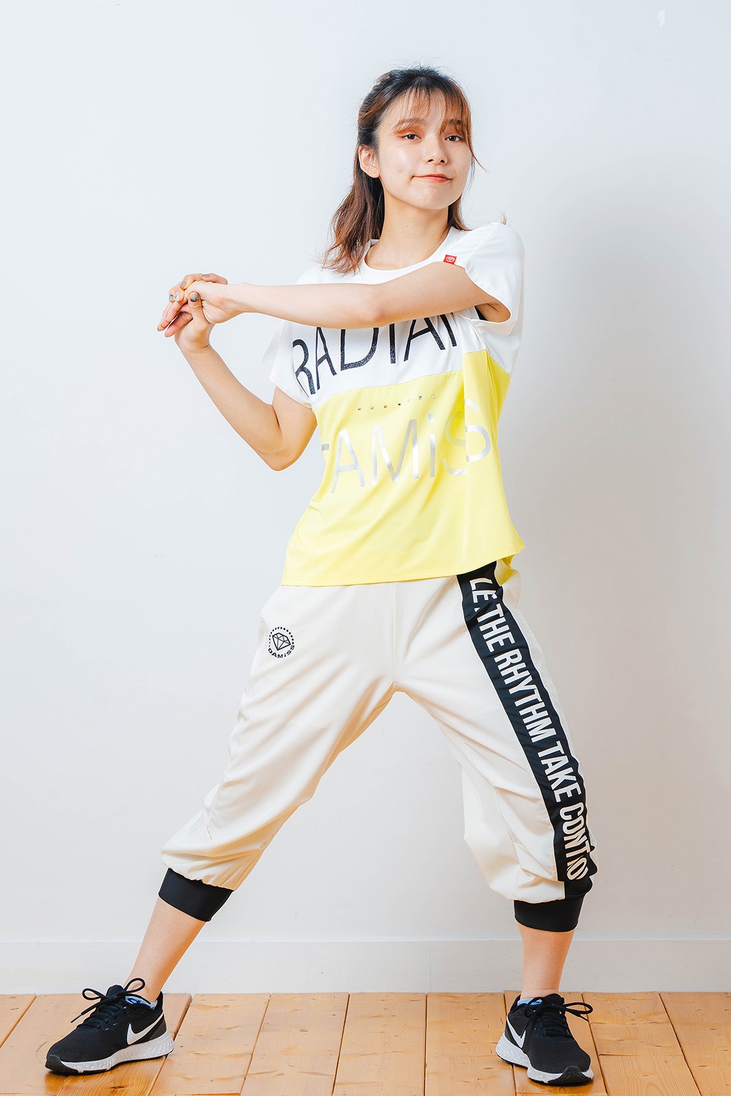 バイカラー Tシャツ  イエロー 1534-1614 