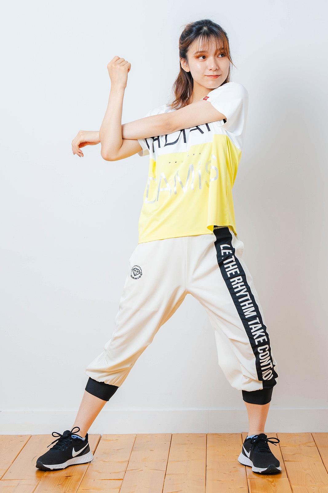 バイカラー Tシャツ  イエロー 1534-1614 