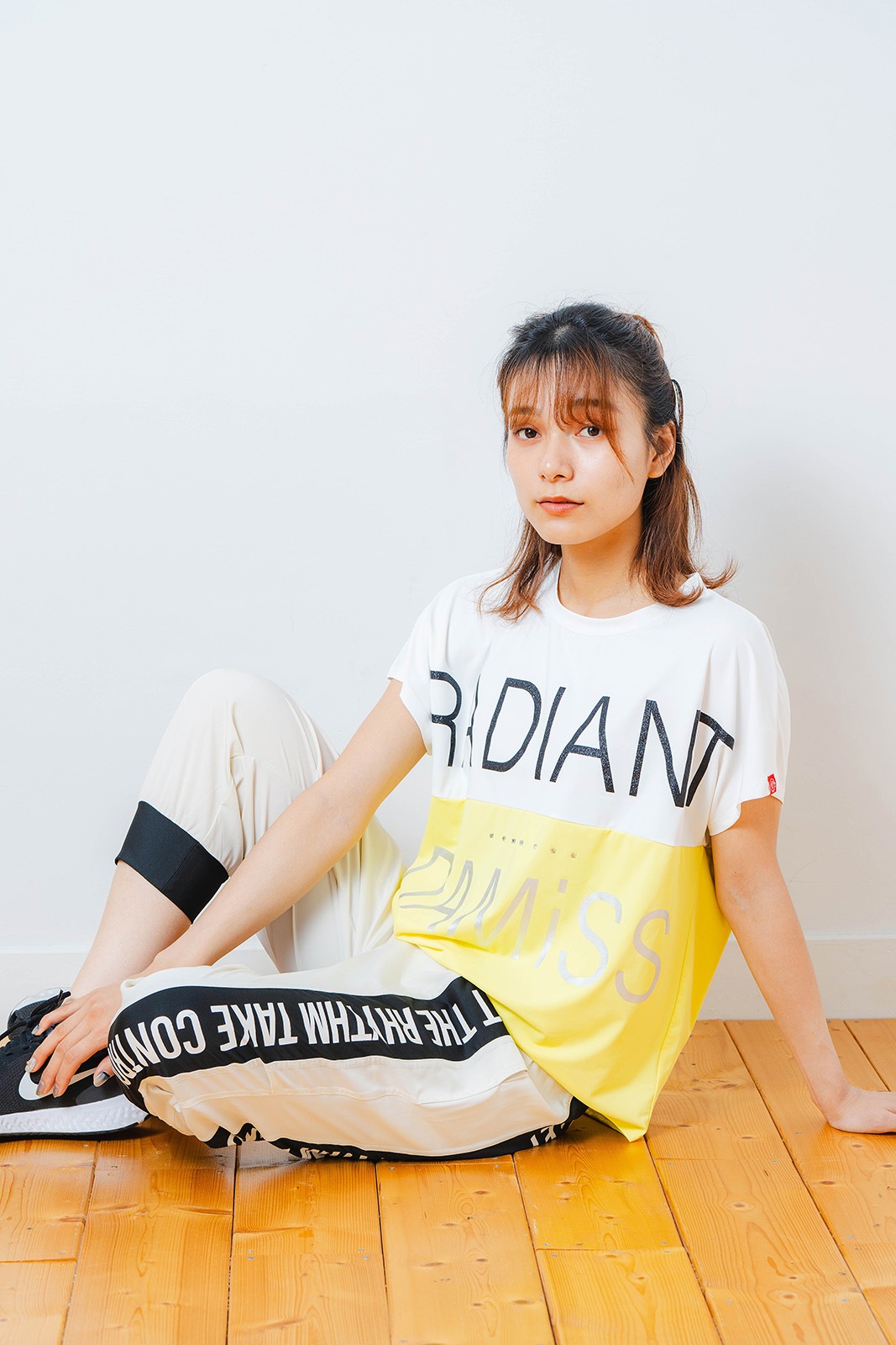 バイカラー Tシャツ  イエロー 1534-1614 