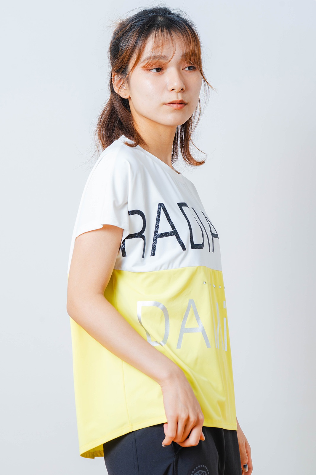 バイカラー Tシャツ  イエロー 1534-1614 