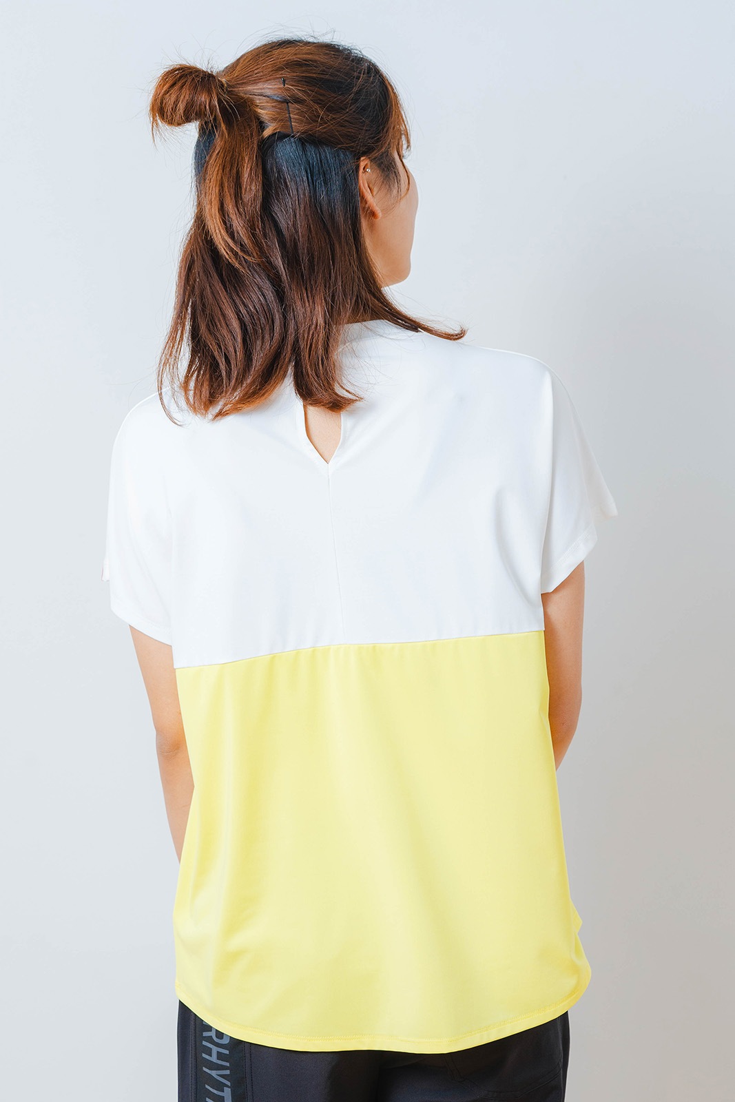 バイカラー Tシャツ  イエロー 1534-1614 