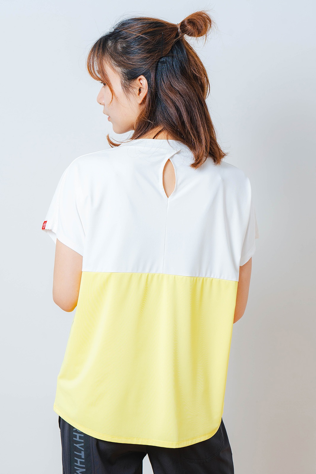 バイカラー Tシャツ  イエロー 1534-1614 