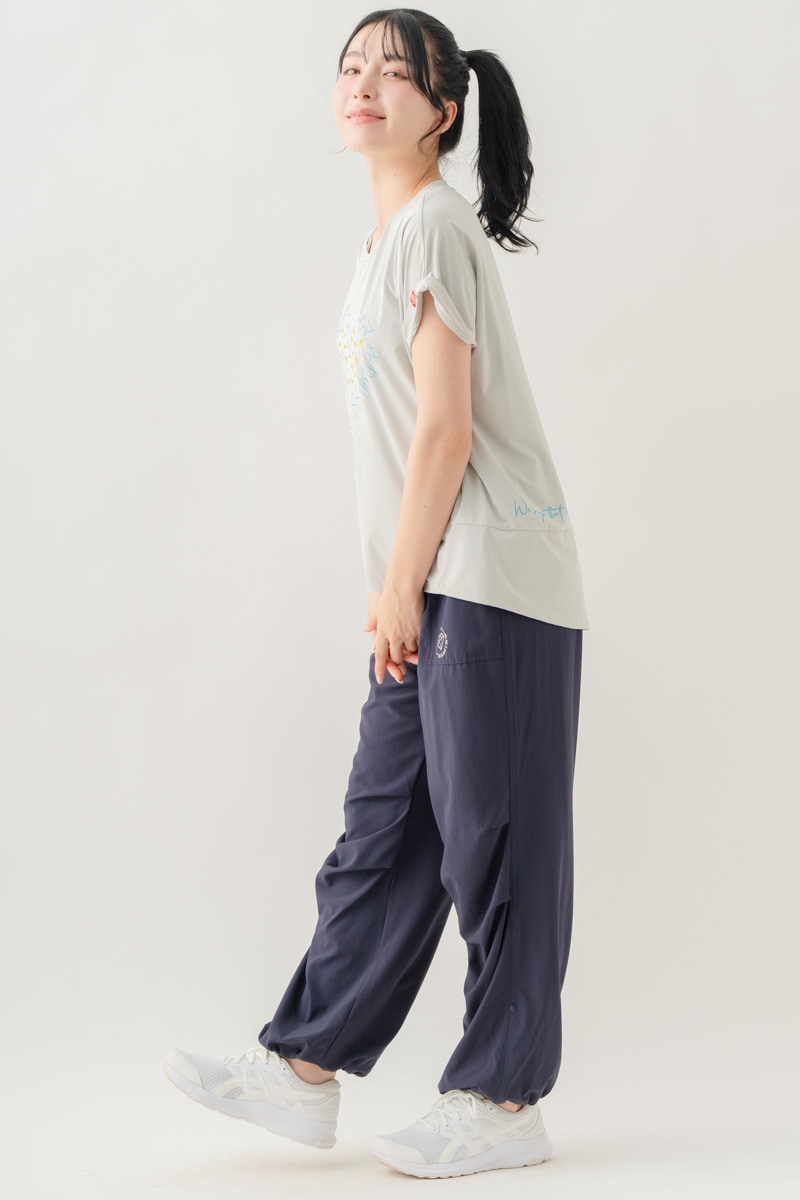 【先行割10％OFF】　MixハートストーンＴシャツ アイスグレー 1634-1489【8/17まで】