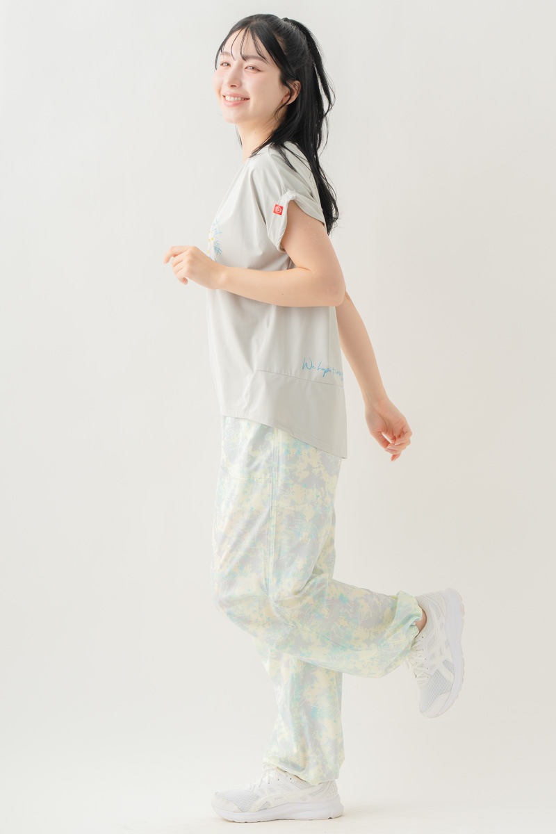 【先行割10％OFF】　MixハートストーンＴシャツ アイスグレー 1634-1489【8/17まで】