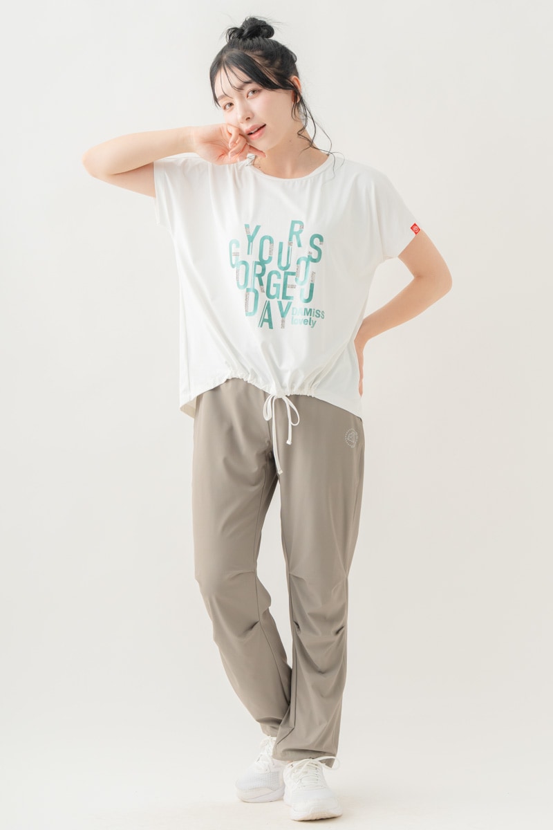 【先行割10％OFF】　メタルロゴプリントTシャツ ホワイト 1634-1490【8/17まで】
