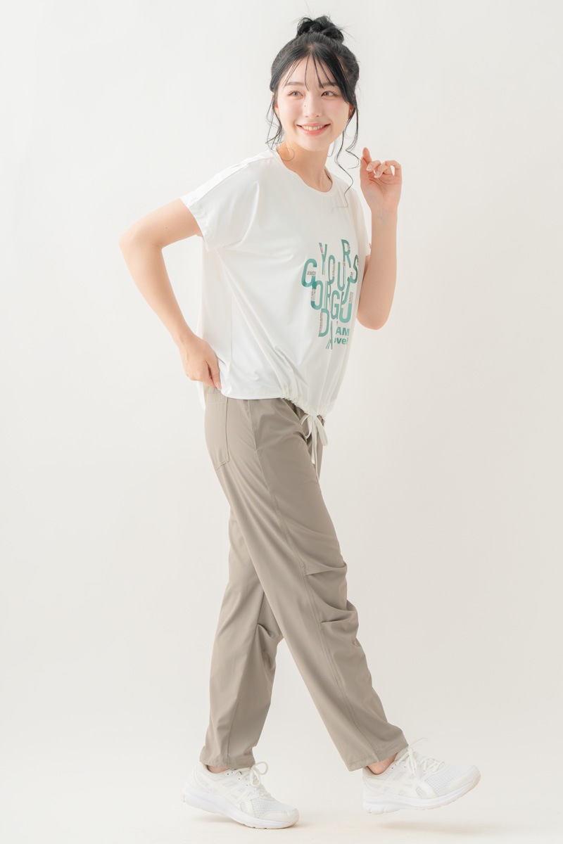 【先行割10％OFF】　メタルロゴプリントTシャツ ホワイト 1634-1490【8/17まで】