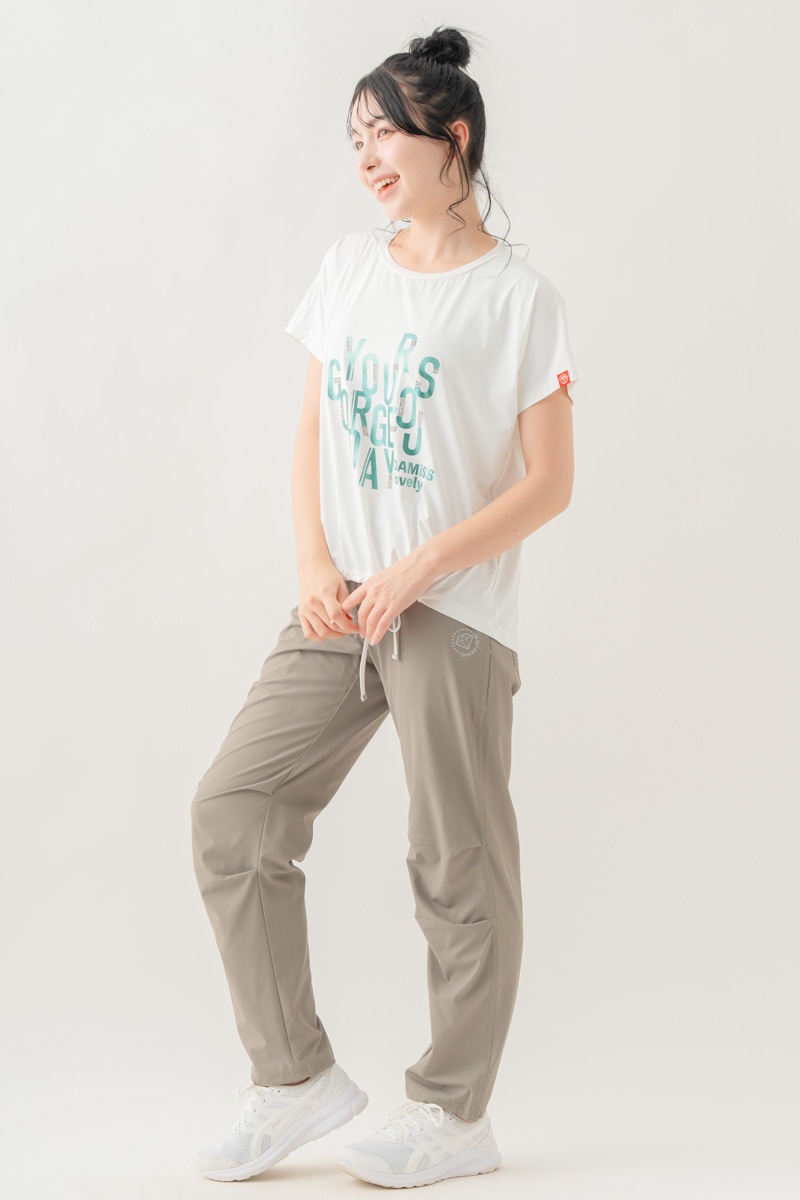 【先行割10％OFF】　メタルロゴプリントTシャツ ホワイト 1634-1490【8/17まで】