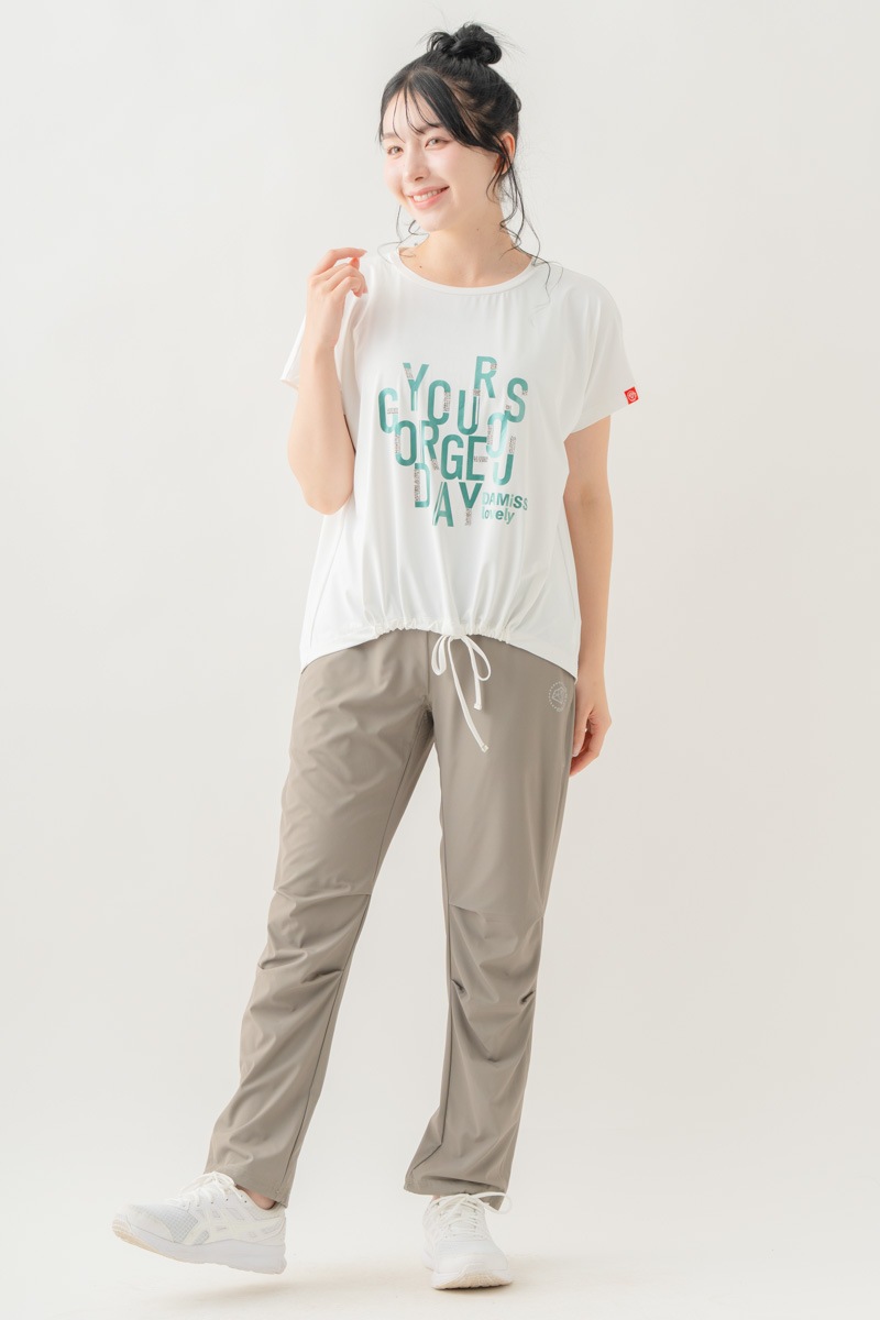 【先行割10％OFF】　メタルロゴプリントTシャツ ホワイト 1634-1490【8/17まで】
