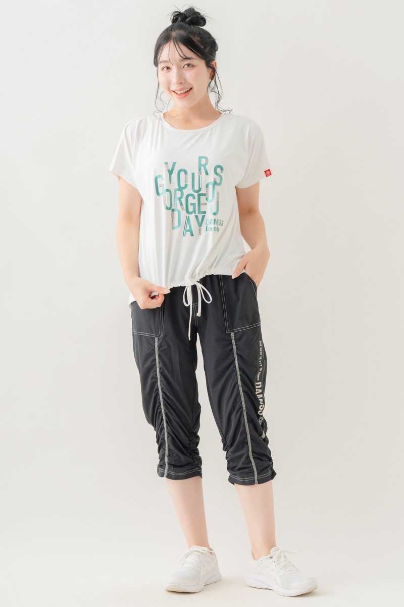 【先行割10％OFF】　メタルロゴプリントTシャツ ホワイト 1634-1490【8/17まで】