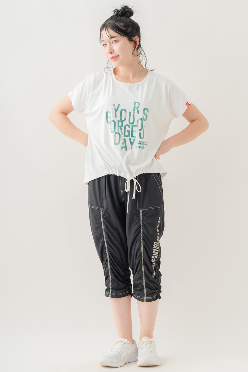 【先行割10％OFF】　メタルロゴプリントTシャツ ホワイト 1634-1490【8/17まで】