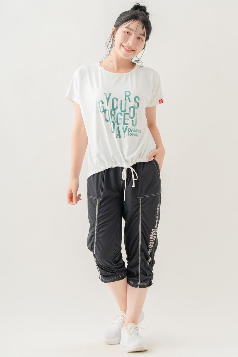【先行割10％OFF】　メタルロゴプリントTシャツ ホワイト 1634-1490【8/17まで】