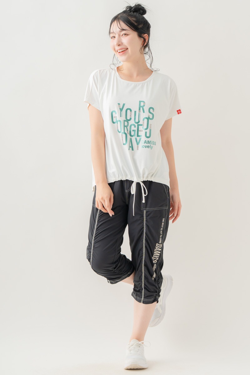 【先行割10％OFF】　メタルロゴプリントTシャツ ホワイト 1634-1490【8/17まで】