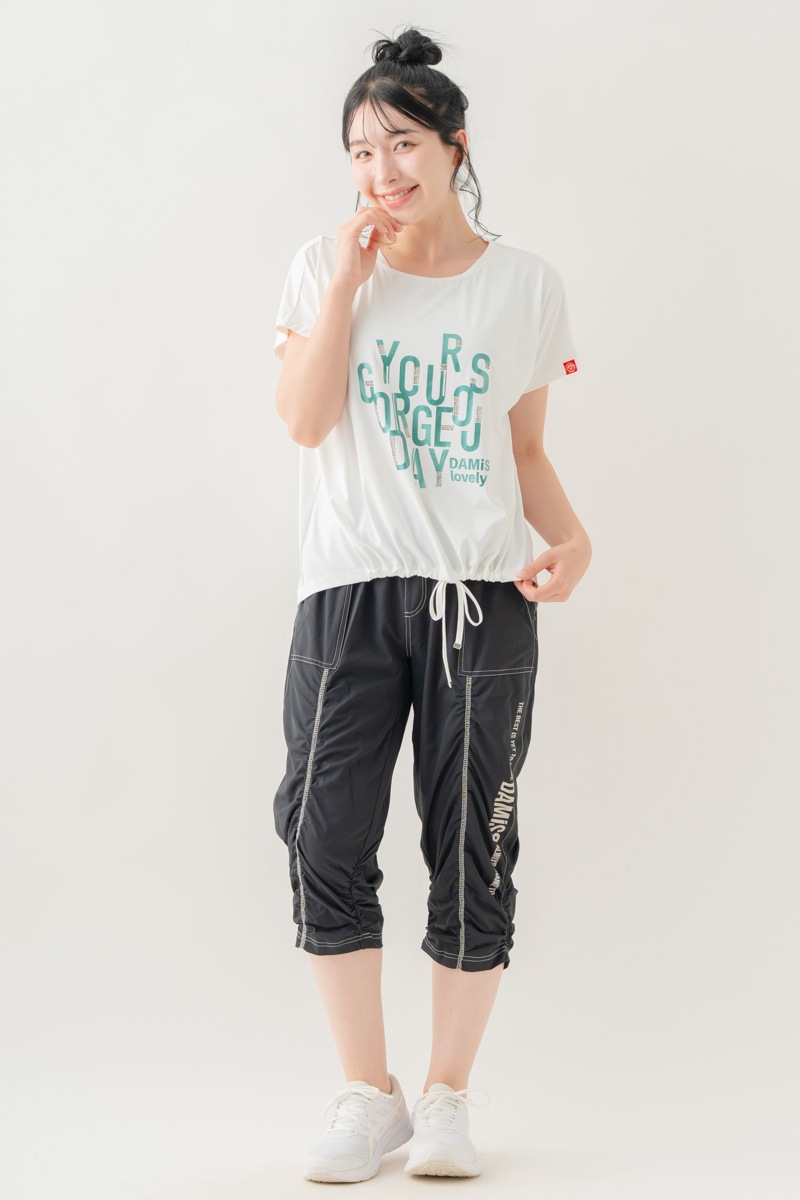 【先行割10％OFF】　メタルロゴプリントTシャツ ホワイト 1634-1490【8/17まで】