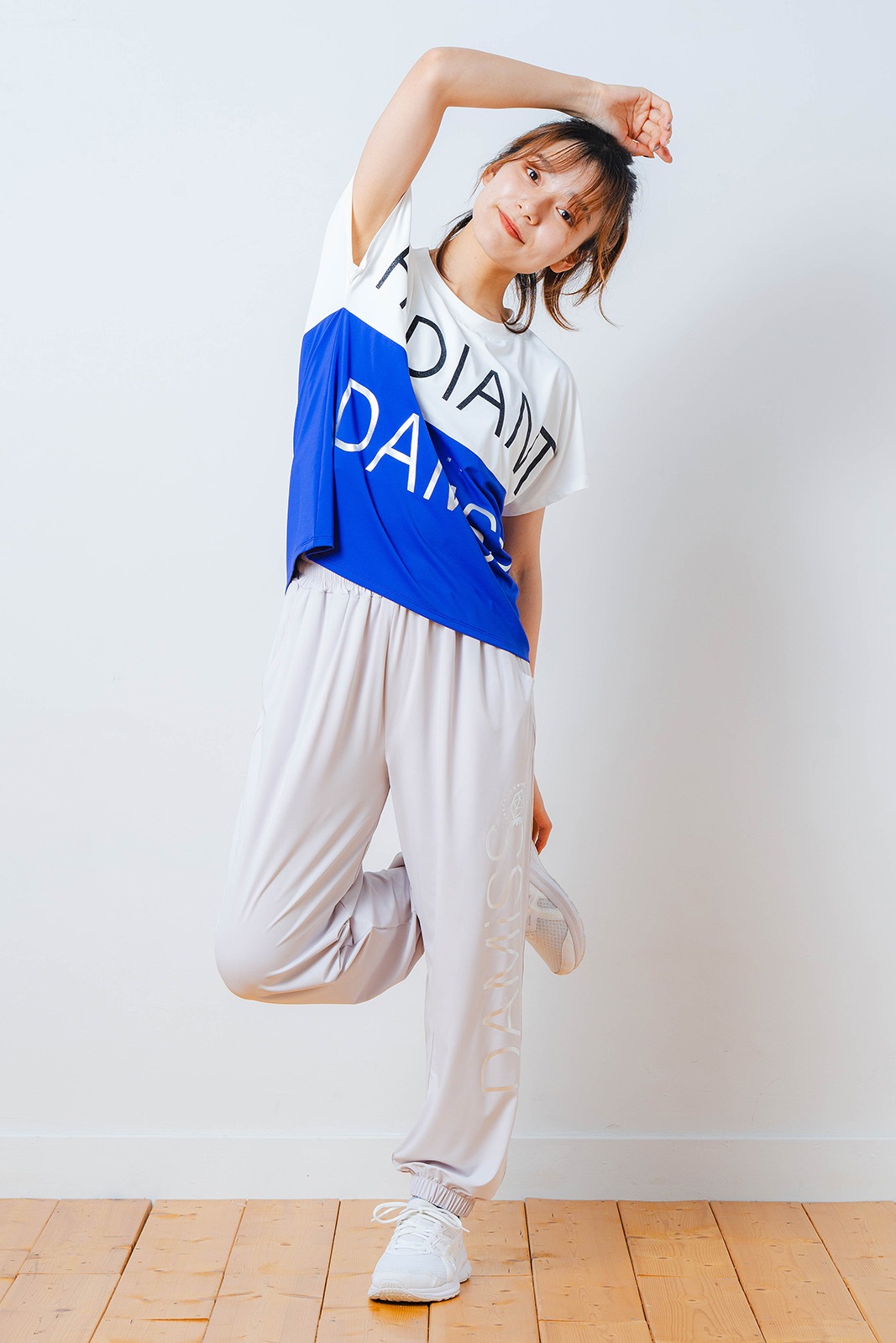 バイカラー Tシャツ ブルー 1534-1614