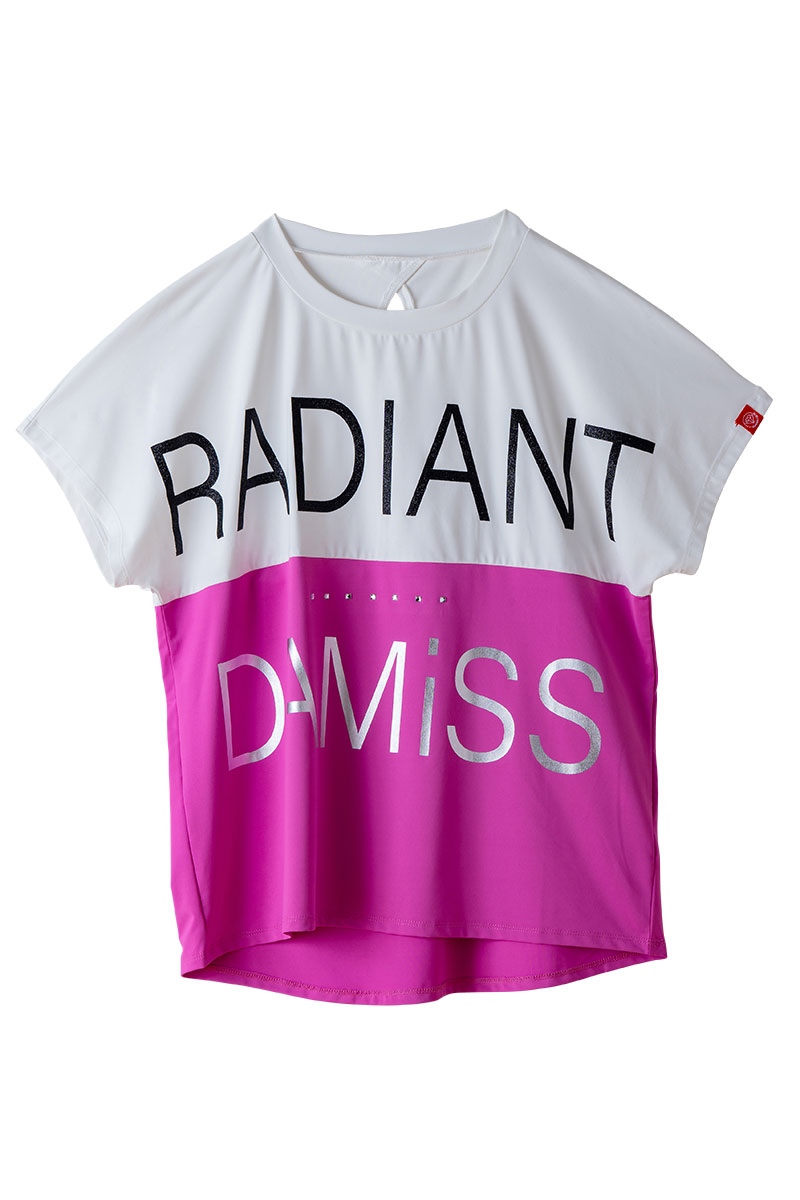 バイカラー Tシャツ ブルー 1534-1614