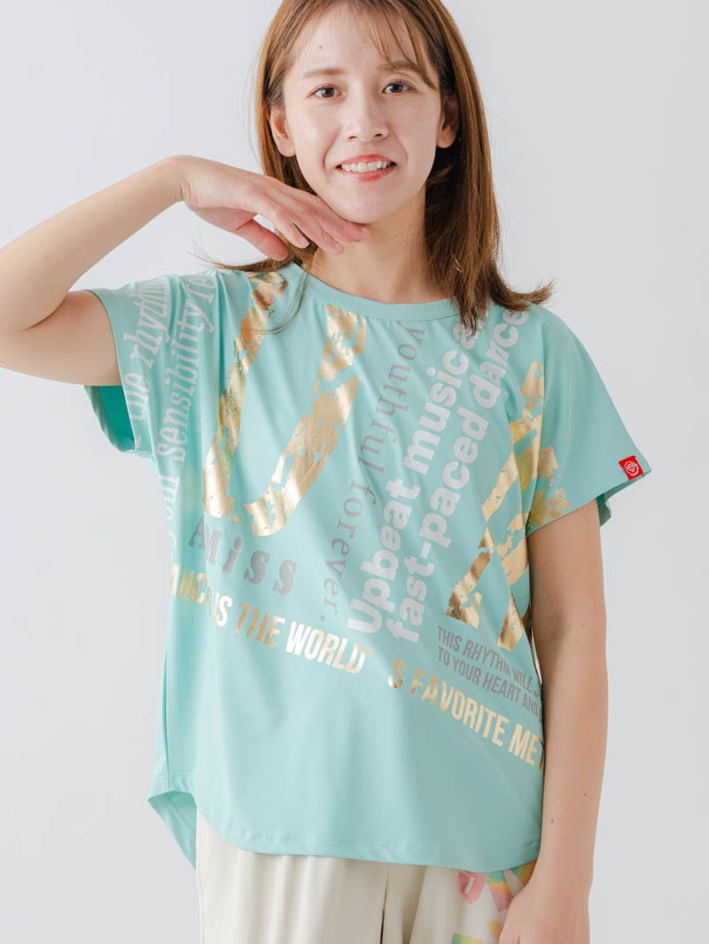 BigロゴTシャツ   ミント  1634-1464