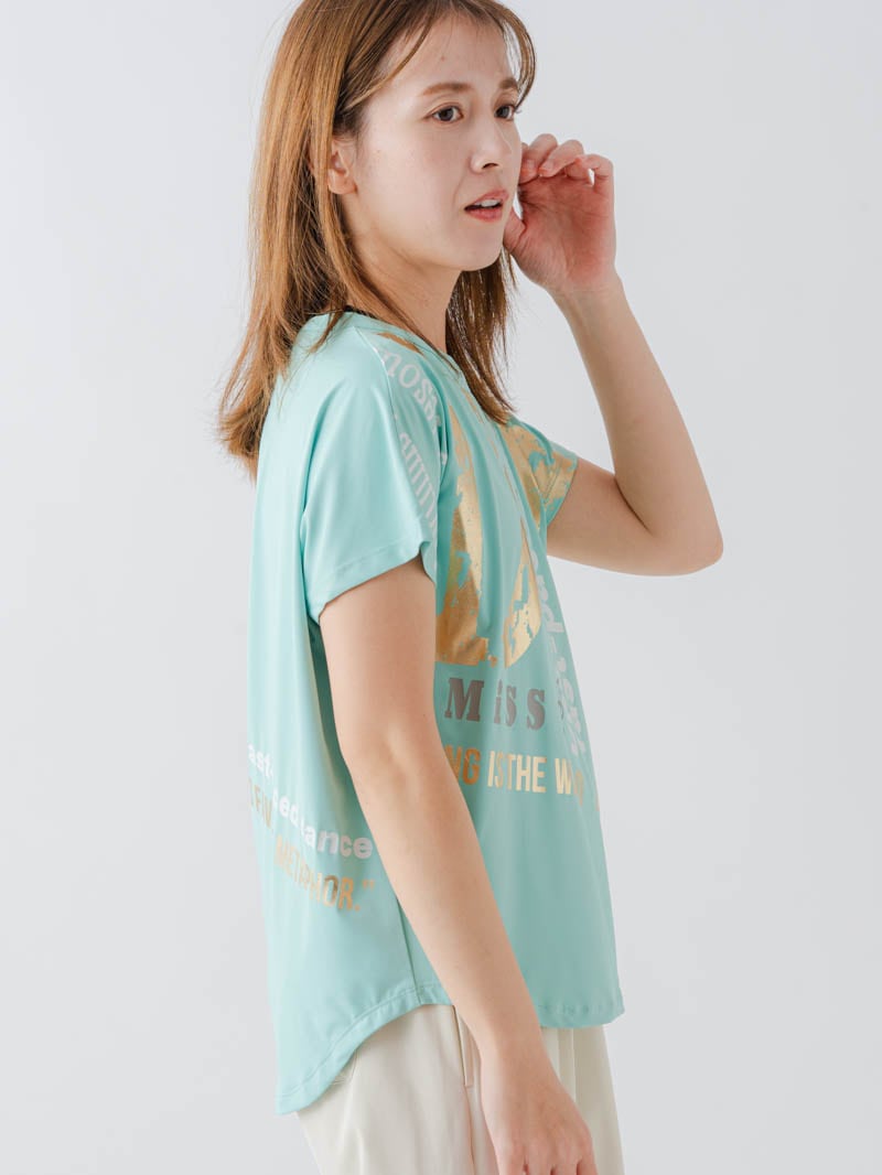 BigロゴTシャツ   ミント  1634-1464