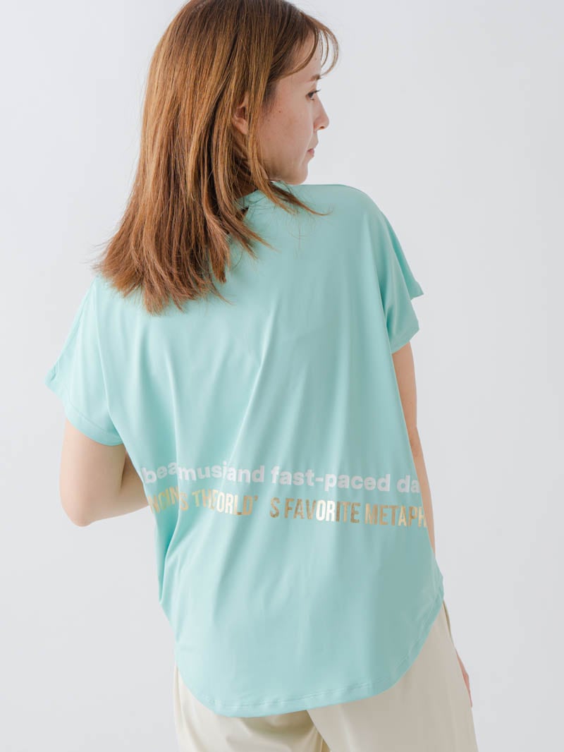 BigロゴTシャツ   ミント  1634-1464