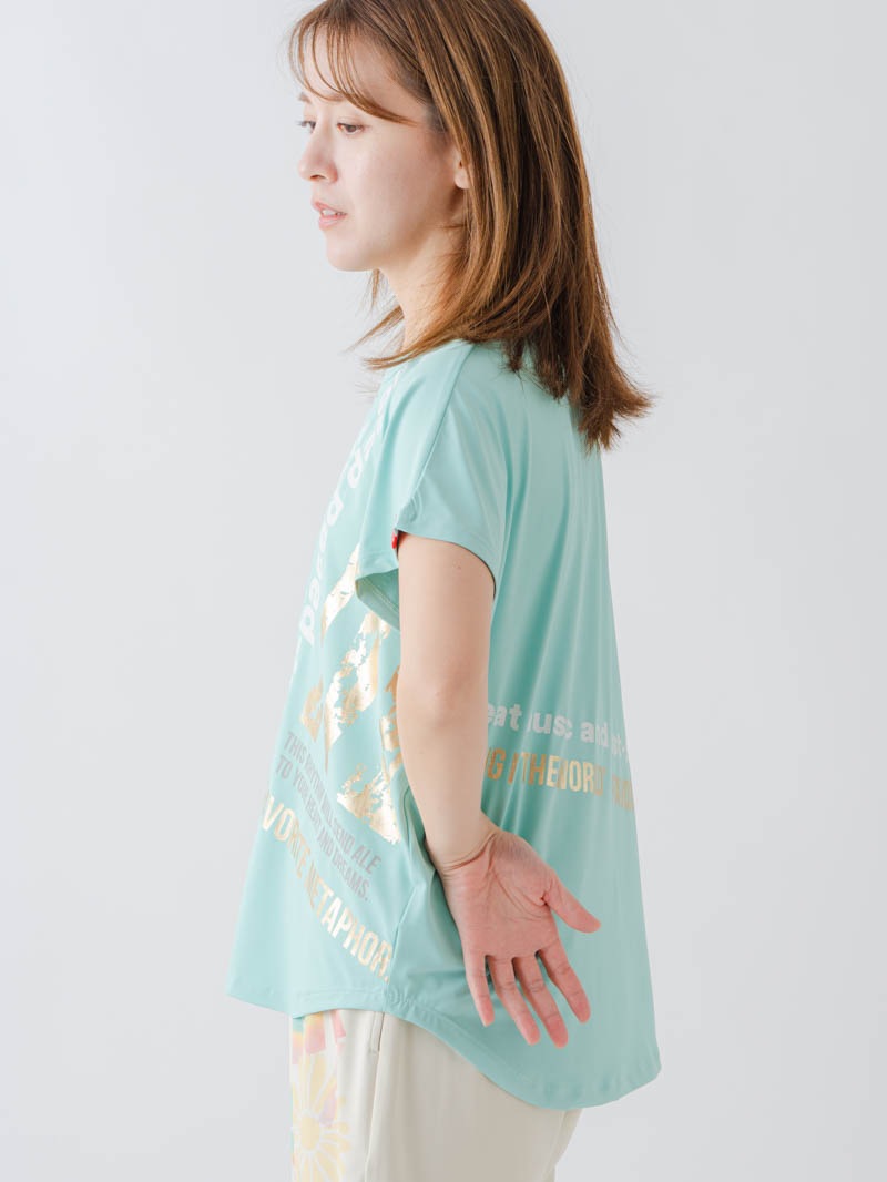 BigロゴTシャツ   ミント  1634-1464