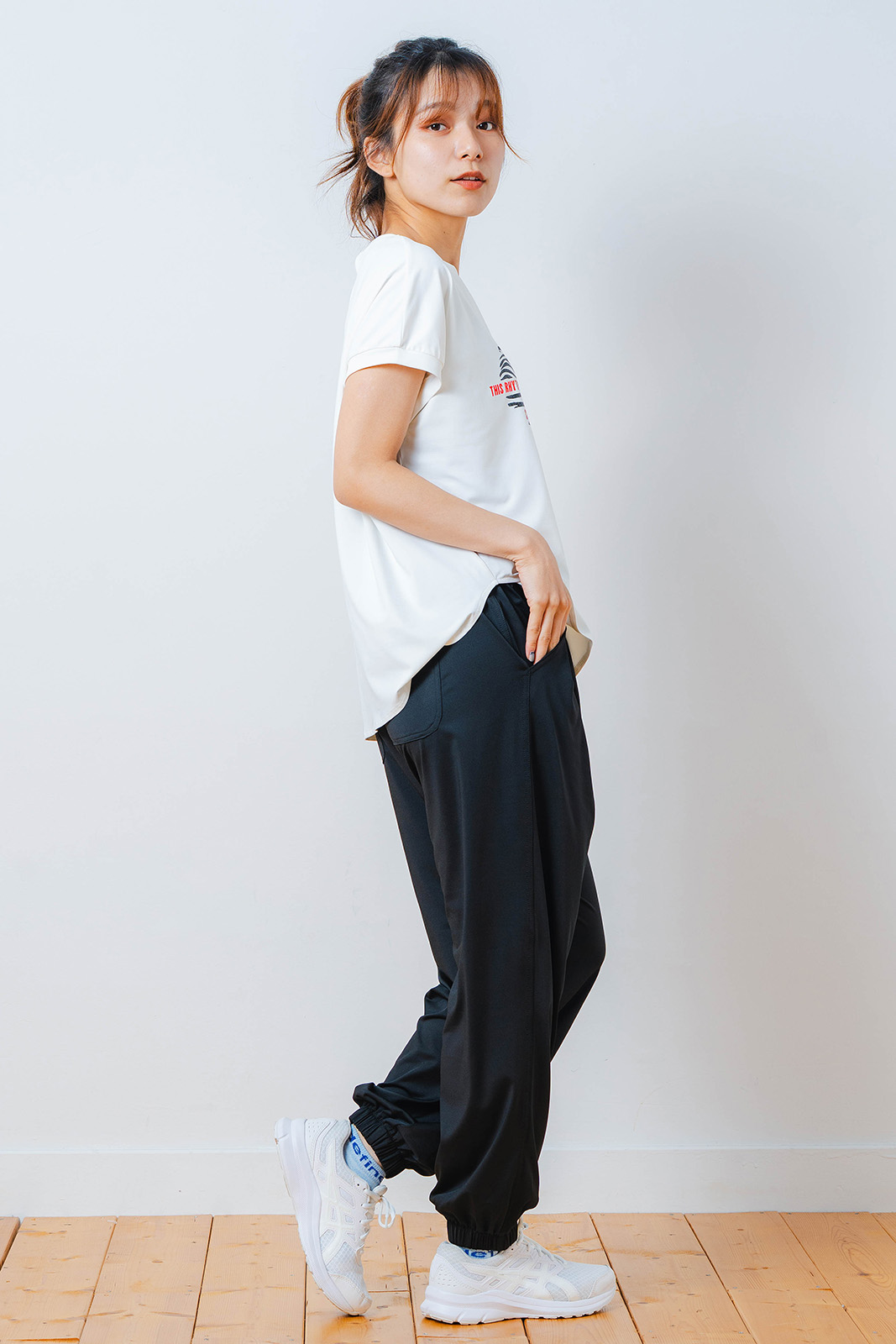 ハートゼブラ Tシャツ ホワイト 1534-1615