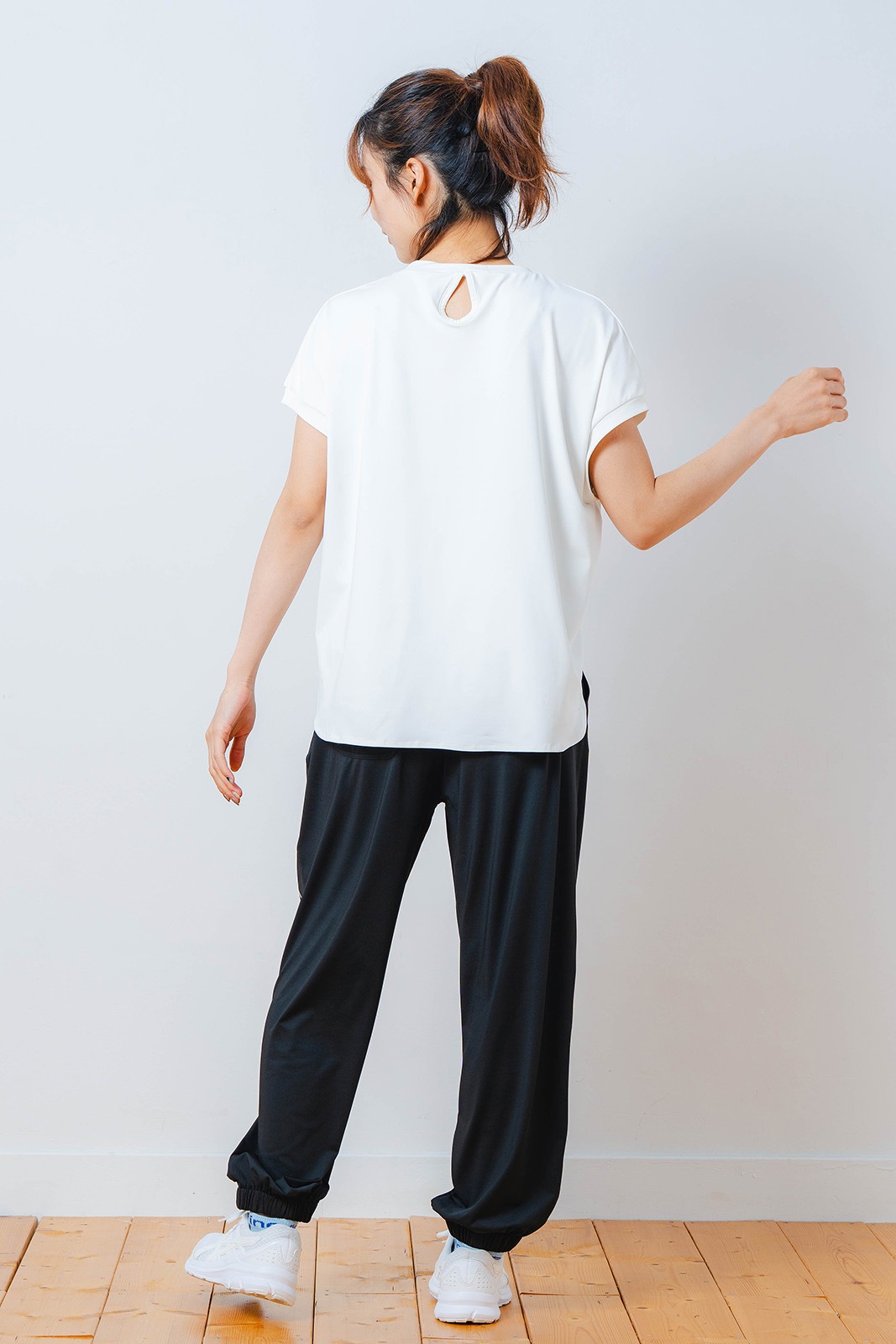 ハートゼブラ Tシャツ ホワイト 1534-1615