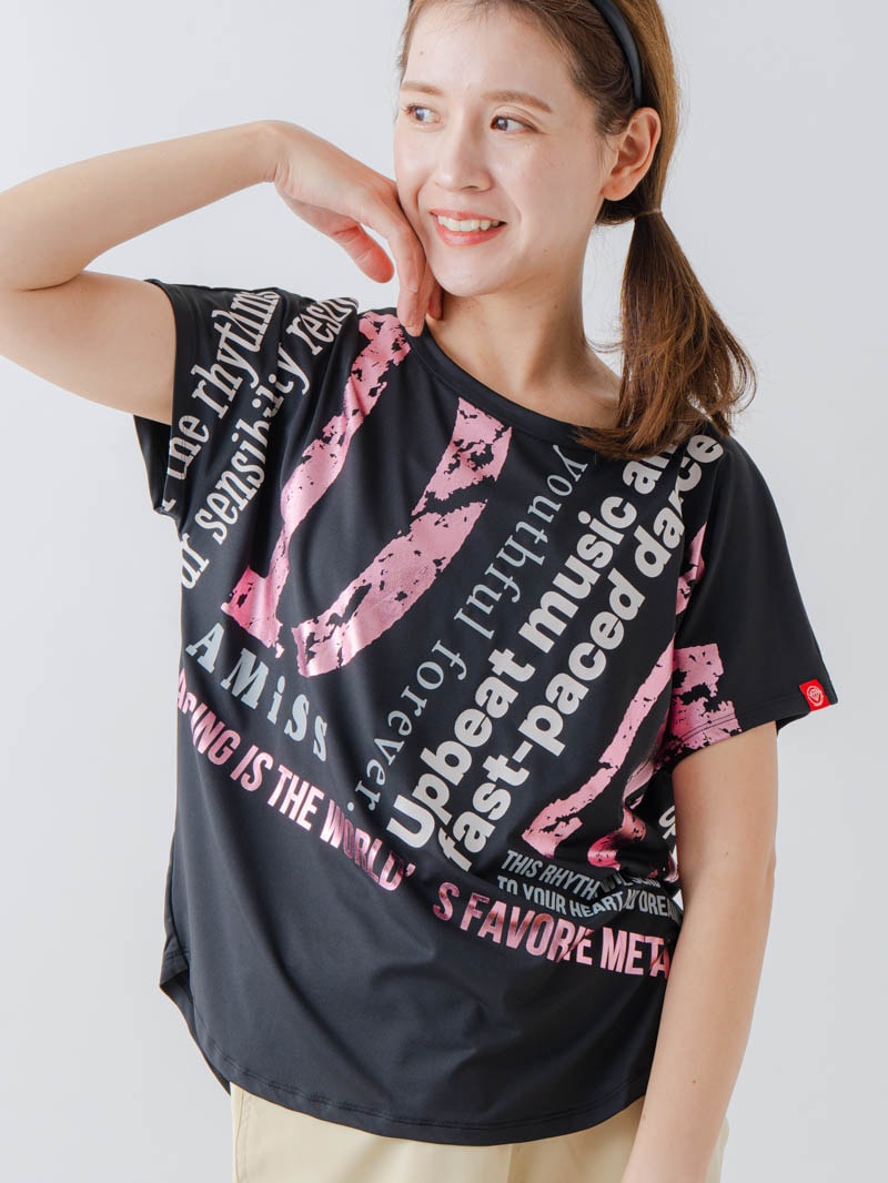BigロゴTシャツ ブラック 1634-1464