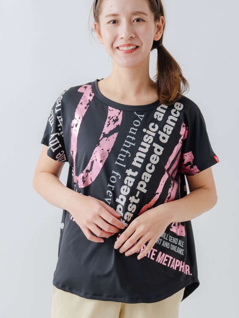 BigロゴTシャツ ブラック 1634-1464