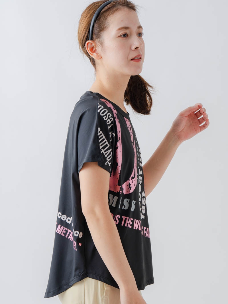 BigロゴTシャツ ブラック 1634-1464