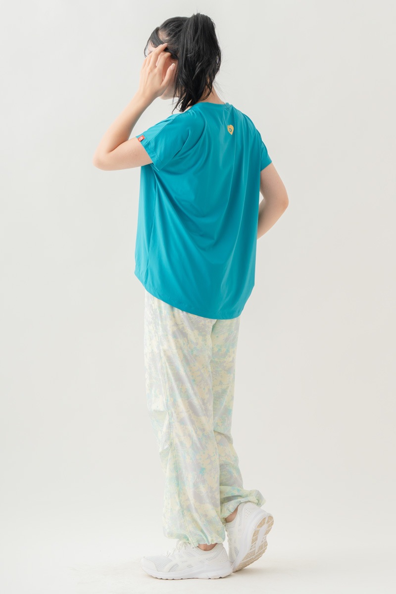 【先行割10％OFF】　メタルロゴプリントTシャツ ブルー 1634-1490【8/17まで】