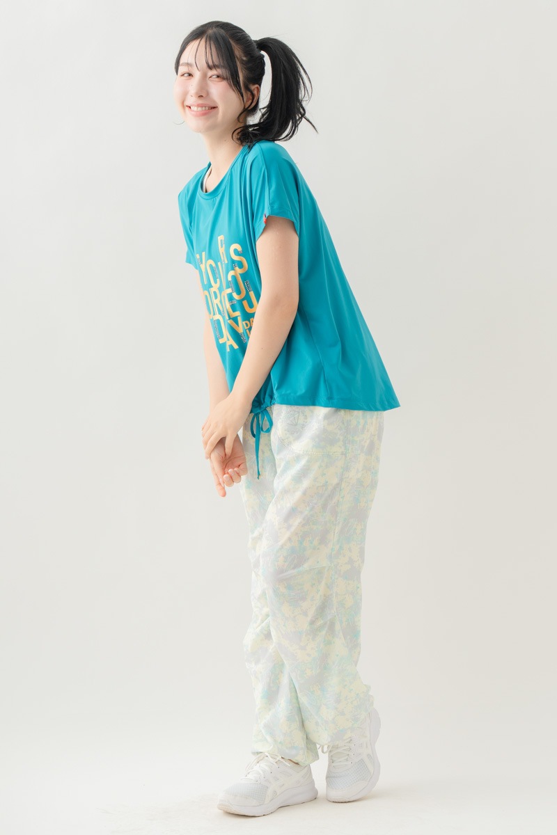 【先行割10％OFF】　メタルロゴプリントTシャツ ブルー 1634-1490【8/17まで】