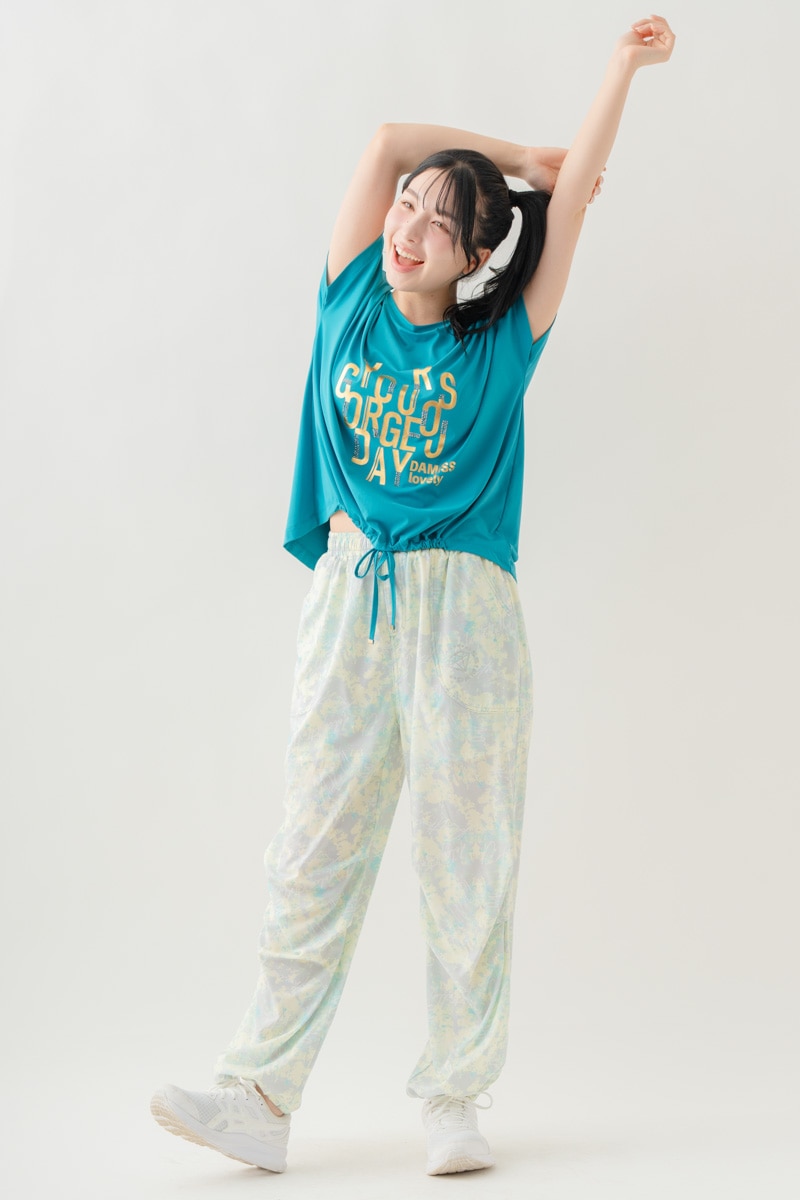 【先行割10％OFF】　メタルロゴプリントTシャツ ブルー 1634-1490【8/17まで】