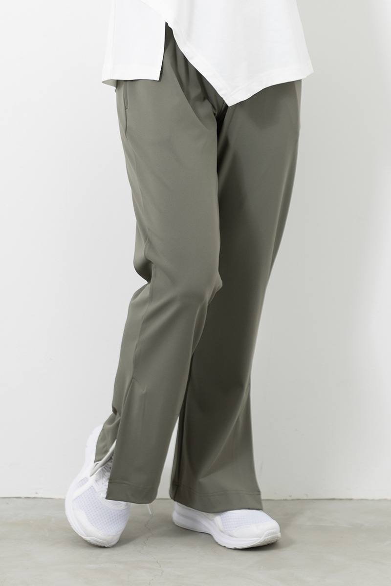スリットロゴパンツ カーキ 1432-1203