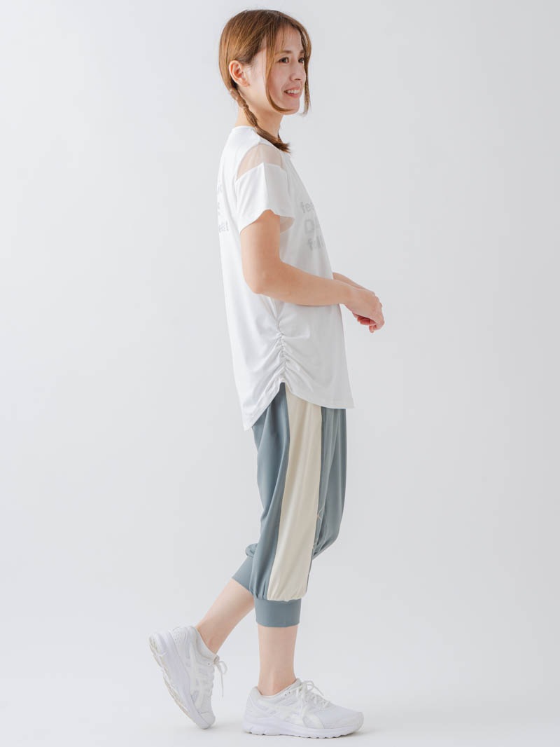 チュールデコTシャツ ホワイト 1634-1465
