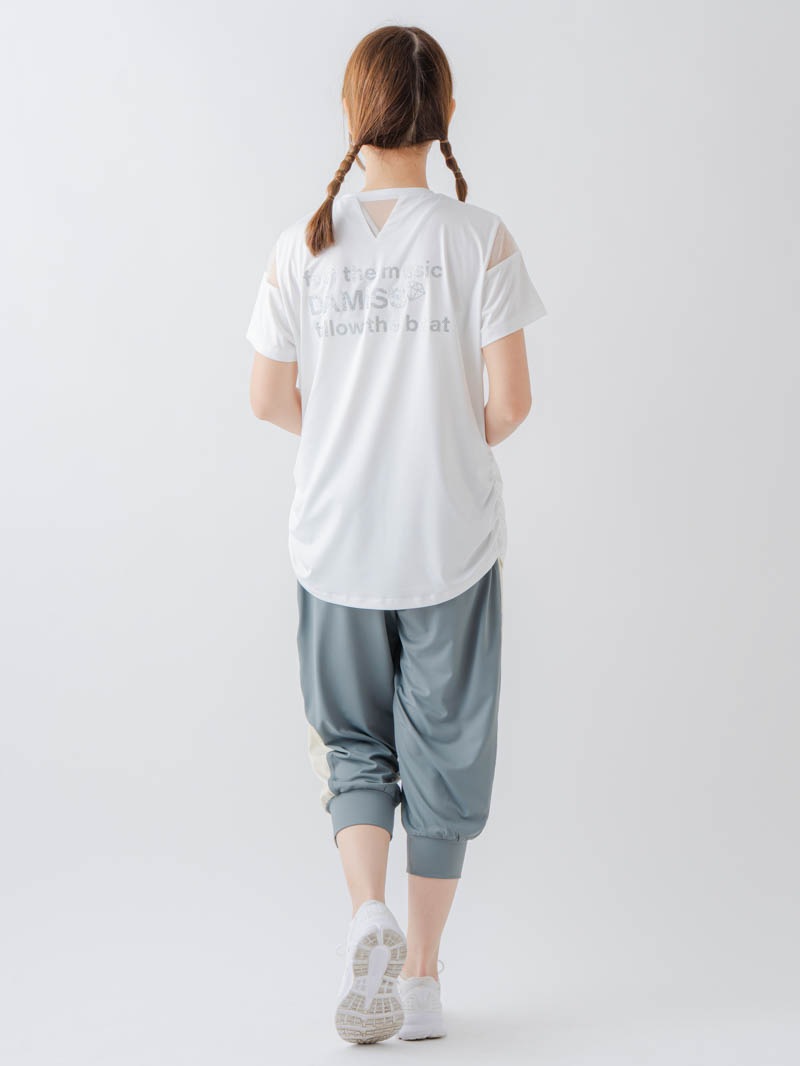 チュールデコTシャツ ホワイト 1634-1465