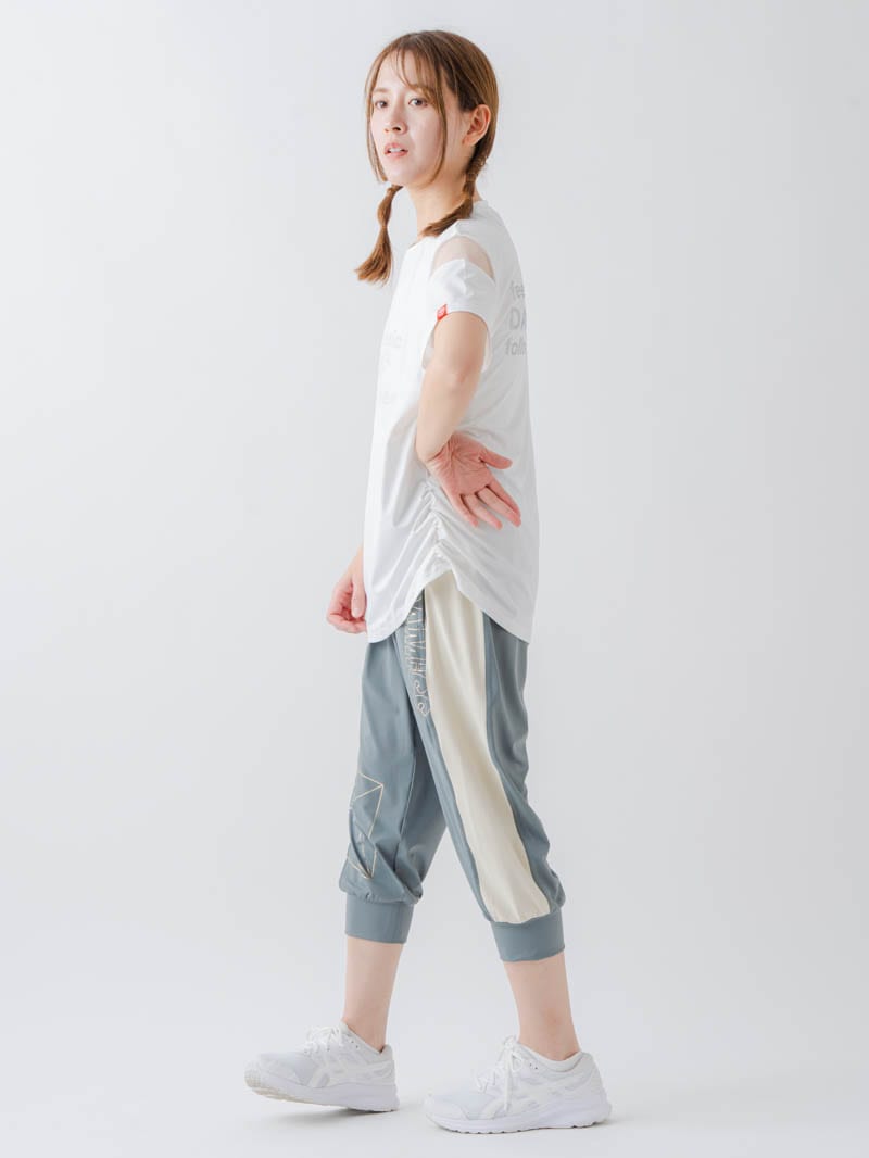 チュールデコTシャツ ホワイト 1634-1465