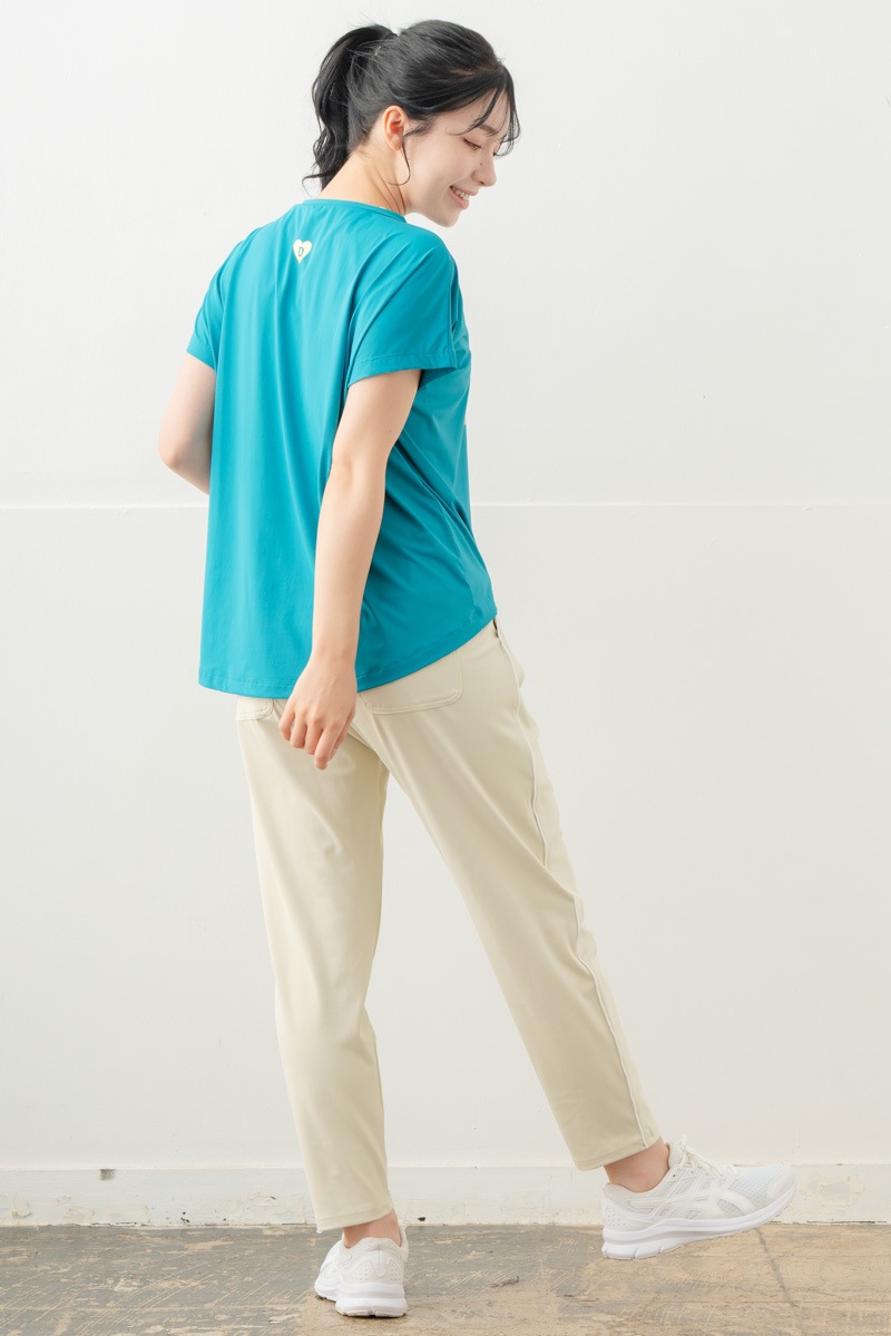 【先行割10％OFF】　カラーラインストレッチパンツ アイボリー 5632-1491【8/17まで】