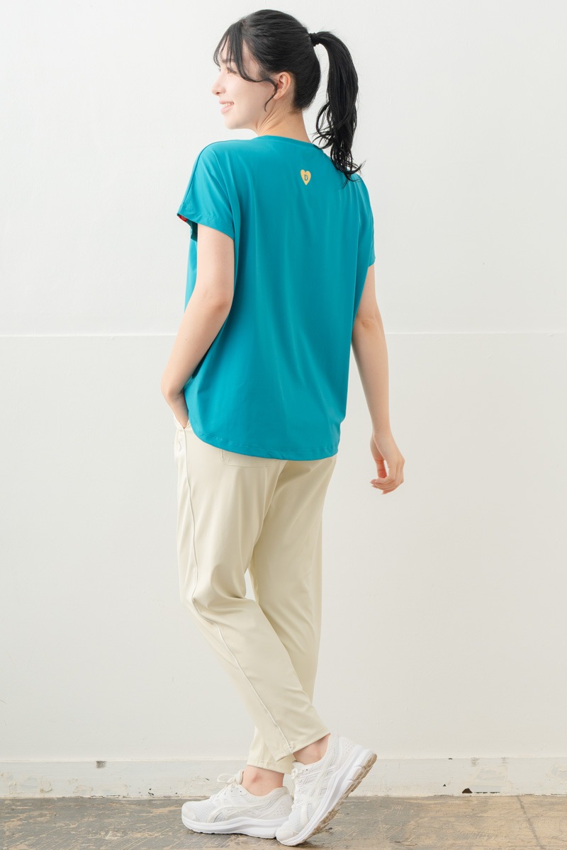 【先行割10％OFF】　カラーラインストレッチパンツ アイボリー 5632-1491【8/17まで】