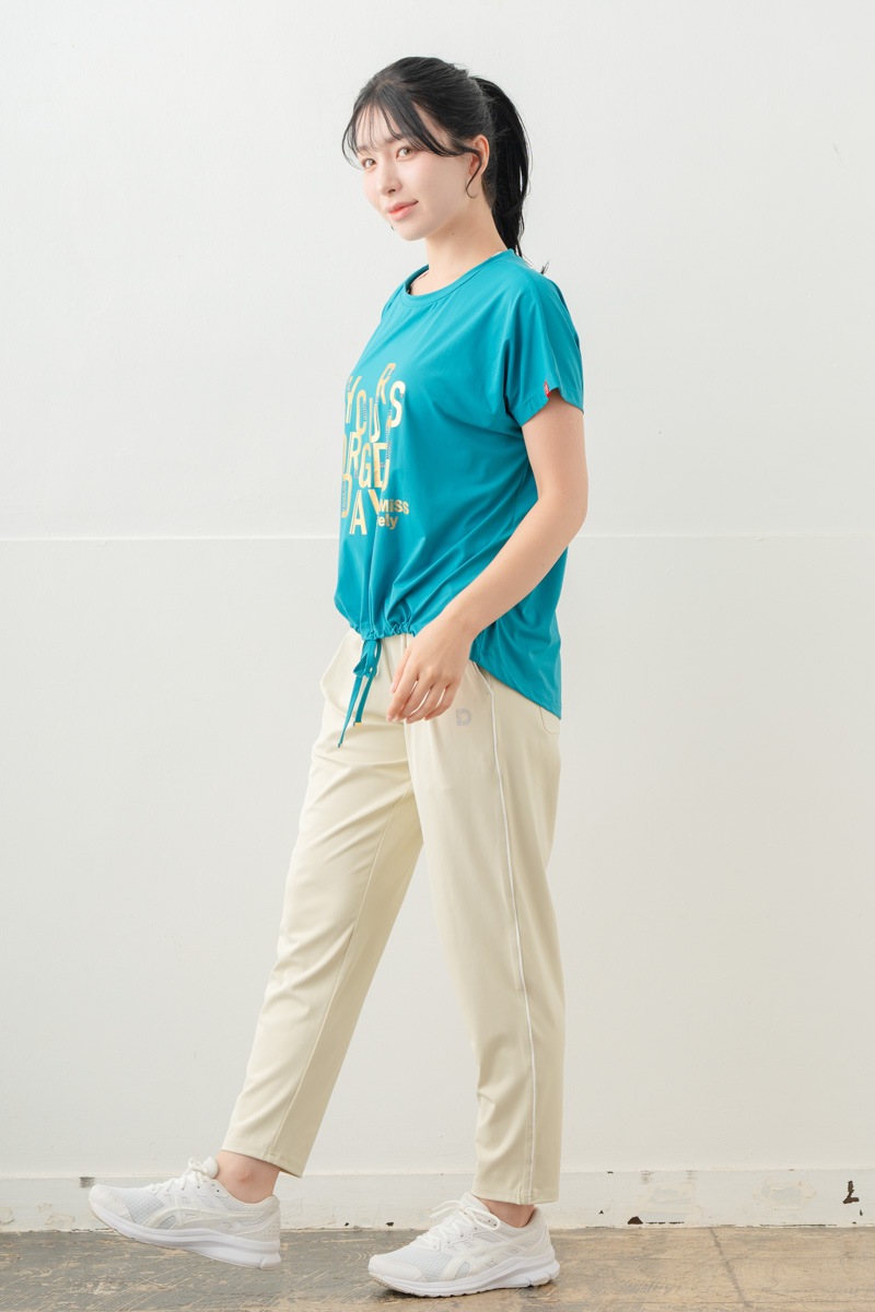 【先行割10％OFF】　カラーラインストレッチパンツ アイボリー 5632-1491【8/17まで】