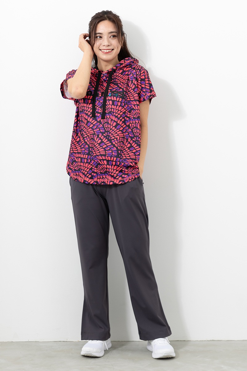 スリットロゴパンツ チャコール 1432-1203