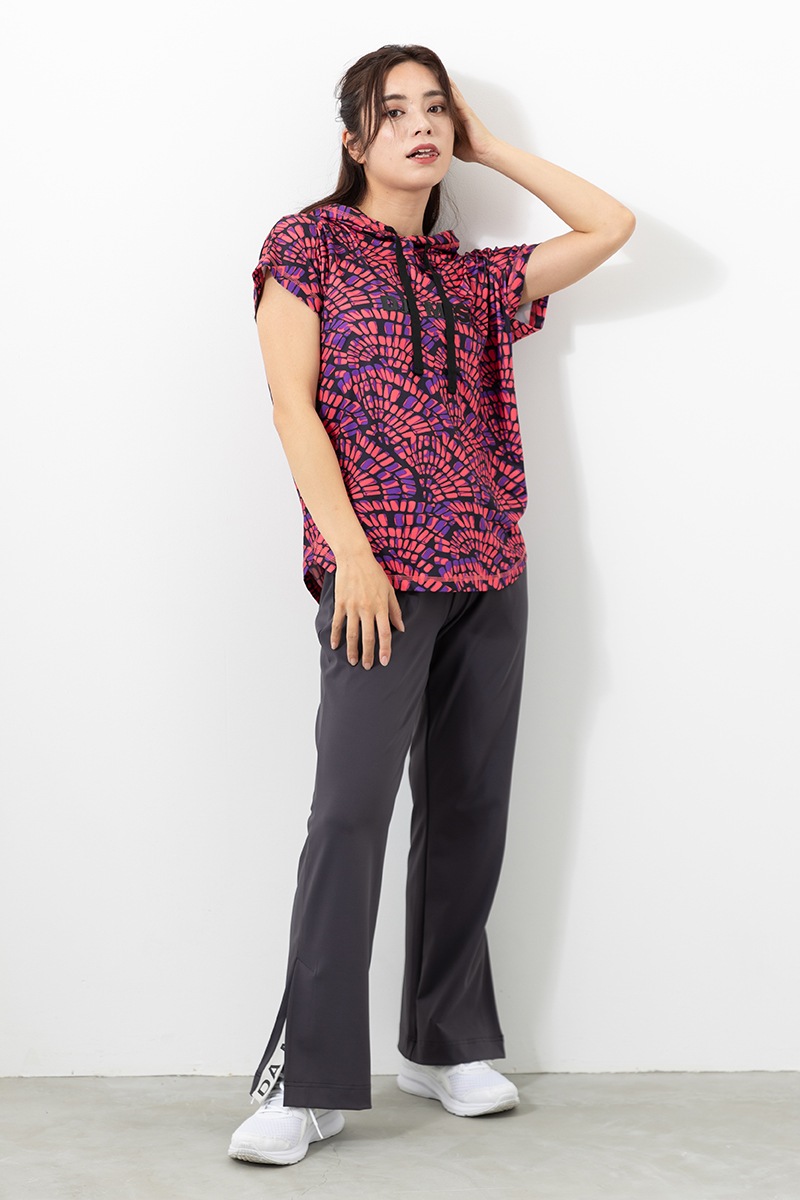 スリットロゴパンツ チャコール 1432-1203