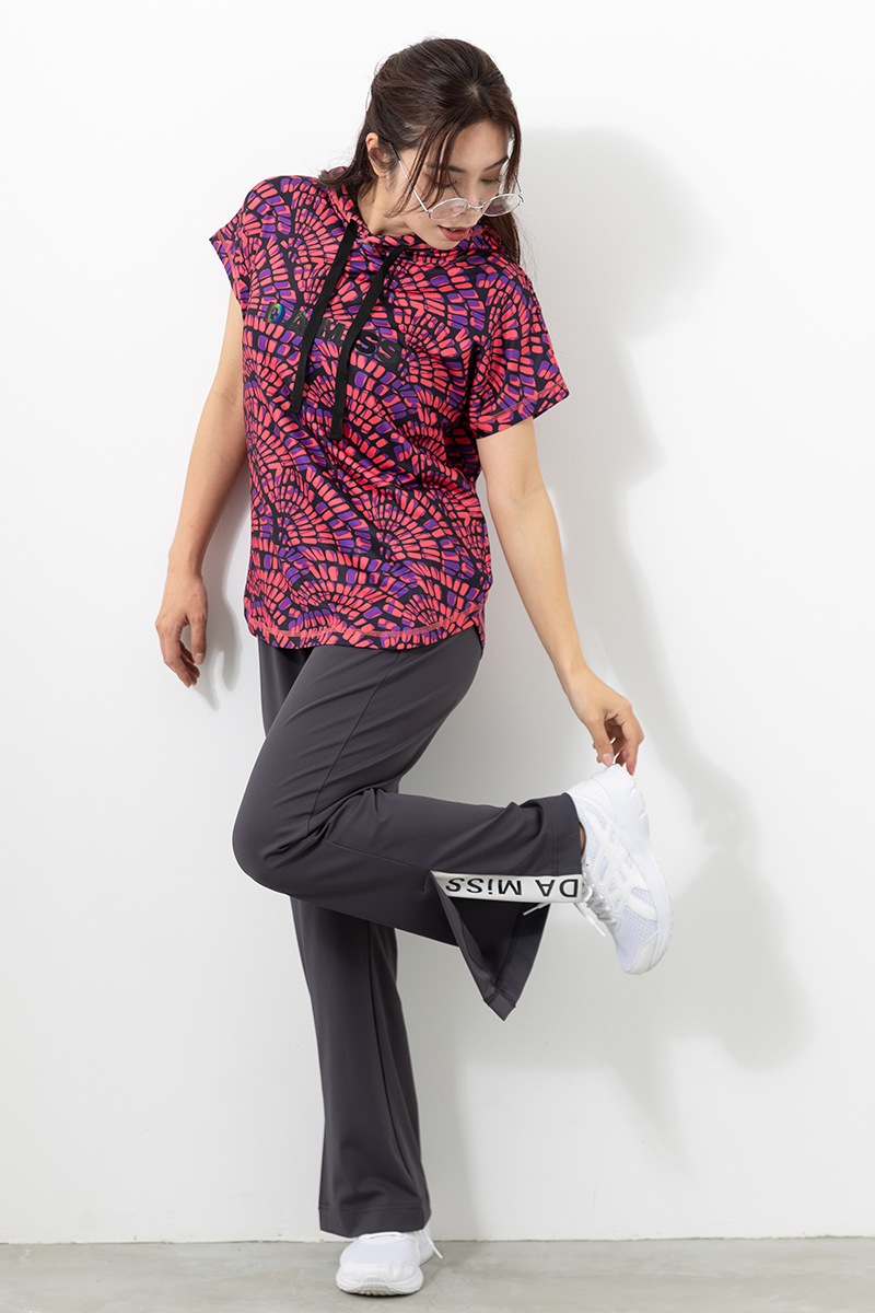 スリットロゴパンツ チャコール 1432-1203